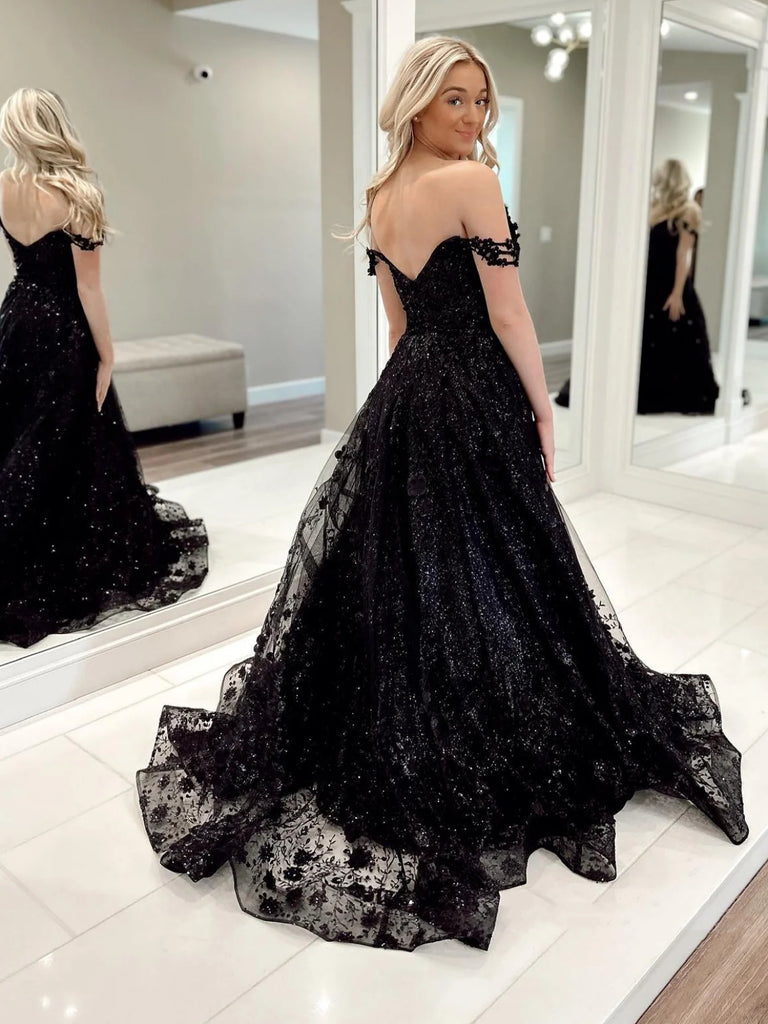 black lace dresses